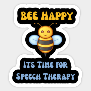 SLP, Speech Therapy, Speech language pathology, speech therapist, SLPA, Speech pathologist Sticker